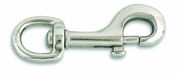 Chapuis VPMP2 karabijnhaak, Zamak, vernikkeld, 80 mm