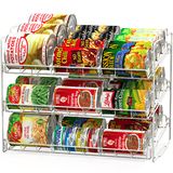 Deco Brothers Supreme Stapelbaar blikjesrek, organizer, wit