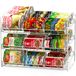 Deco Brothers Supreme Stapelbaar blikjesrek, organizer, wit
