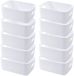Azomor® Set van tien multifunctionele opbergmanden met handgrepen voor keuken en badkamer