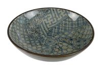 Tokyo Design Studio Blauw/Witte Sojasaus Schaal - Keramiek - 10,2 x 2,5 cm
