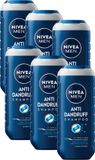 NIVEA MEN Anti-Roos Shampoo Mannen - 6x 250ml
