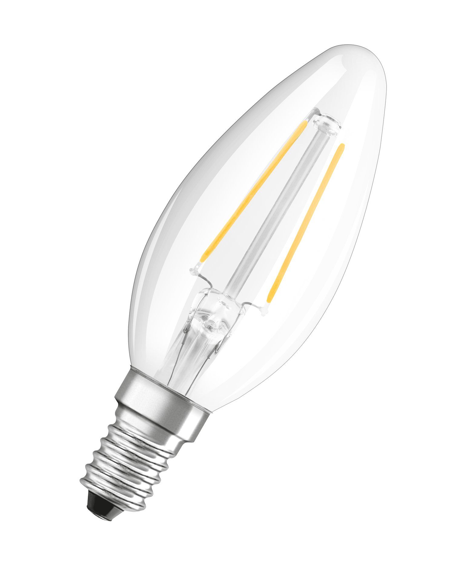 Osram STAR LED E14 Candle Bulb - 2.5W (25W Equivalent) - 2700K Warm White