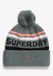Superdry W9010210a Beanie Blauw, Grijs