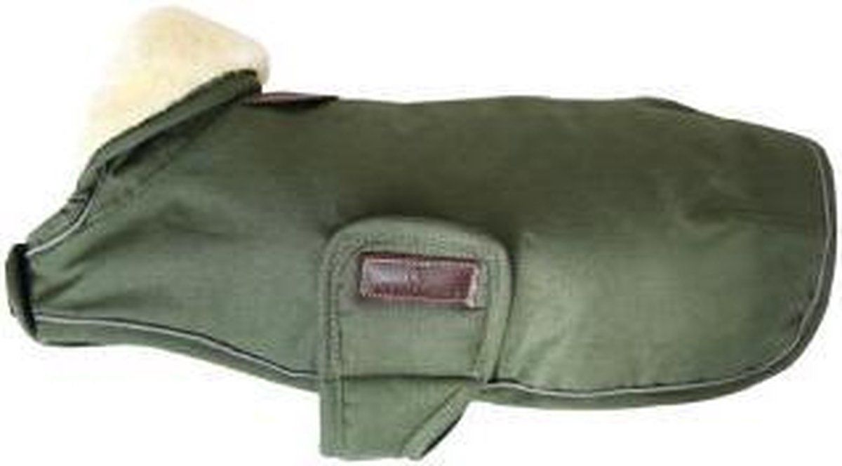 Kentucky Dogwear Waterdichte Hondenjas - Maat M - Olijf Groen