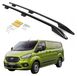 Barres de toit FORD TRANSIT CUSTOM KORT, modeljaar 2012-2023, couleur noir, uitvoering L1