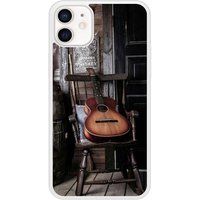 Versterkt hard hoesje - Compatibel met Apple iPhone 12 - ontwerp guitare