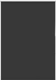vidaXL Rolgordijn verduisterend 105x130 cm stofbreedte 100,7 cm zwart