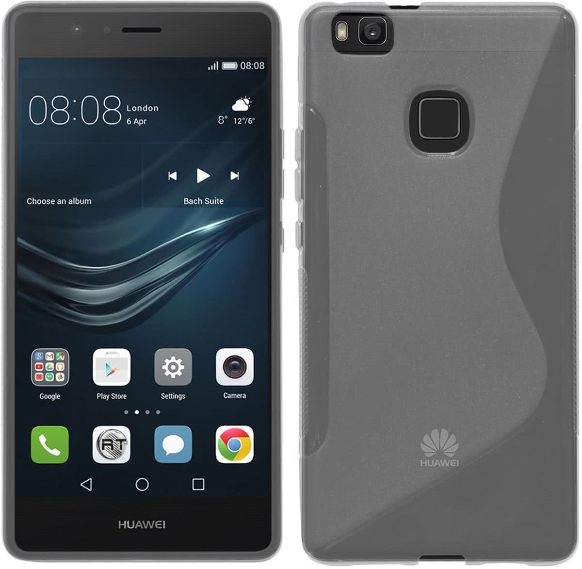pearlycase Huawei P9 Smartphone hoesje Silicone Case sline Transparant