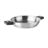 LACOR - 56728 - behuizing voor combi-pan, roestvrij staal 18/10, binnencoating, sandwich-thermoleerbodem, 3 liter, stapelbaar, geschikt voor inductie, ovenbestendig, vaatwasmachinebestendig, Ø 28 cm