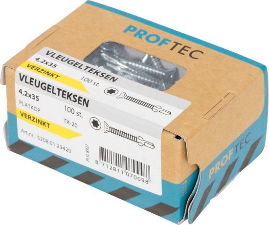Proftec Afstandschroef 6.0x80 Verzinkt TX25 (50)