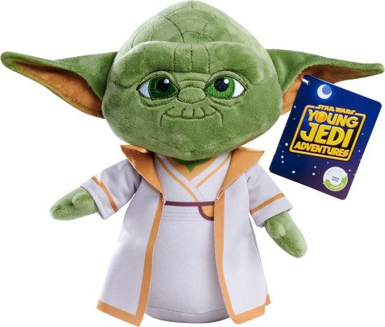 Disney Star Wars Yoda Plush - 25cm - Green/White - 12+ Years