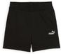 Puma Ess Small No. 1 Logo short met hoge taille voor dames, 13 cm XXL, Black