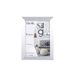 Homéa MDF lijst zilver 13 x 18 cm Loft