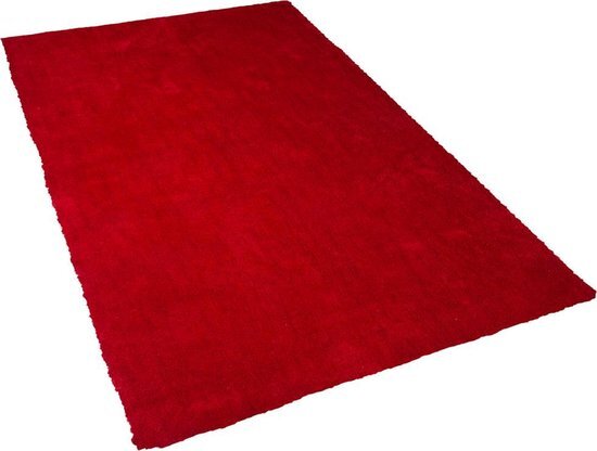 Beliani Vloerkleed rood 160 x 230 cm DEMRE