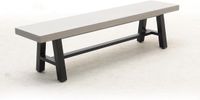 VITA tuinmeubelen Tuinbank Toro L180cm Antraciet, Grijs