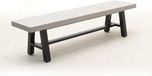 VITA tuinmeubelen Tuinbank Toro L180cm Antraciet, Grijs