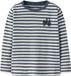 NAME IT NMMVILLY LS SLIM TOP NOOS Garçon Manches longues chemises Taille 110 Coton Rayé Vintage Indigo
