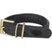 Trixie Halsband Hond Pure Leer Zwart