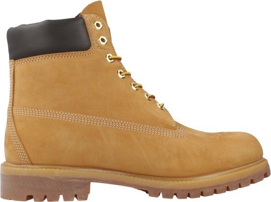 Timberland 6inch Premium Boot M Veterboots Heren - Camel - Maat 43,5 - Nubuck
