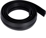 Adam Hall 859C 10 M3 Kabelgoot van zacht pvc, 3 m lang, zwart
