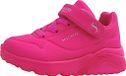 Skechers Uno Lite Kinderschuhe Mädchen Halbschuhe Klett Rosa Freizeit