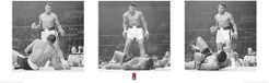 Your Decoration B.V. Kunstdruk Muhammad Ali - Liston Triptych 95x33cm