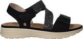 Rieker Sandalen - Dames - Zwart - Maat:38