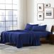 Cathay Home Essentials Ultra zachte hypoallergene rimpelbestendige dubbele geborstelde microfiber beddengoed sheet set, koningsblauw, koning