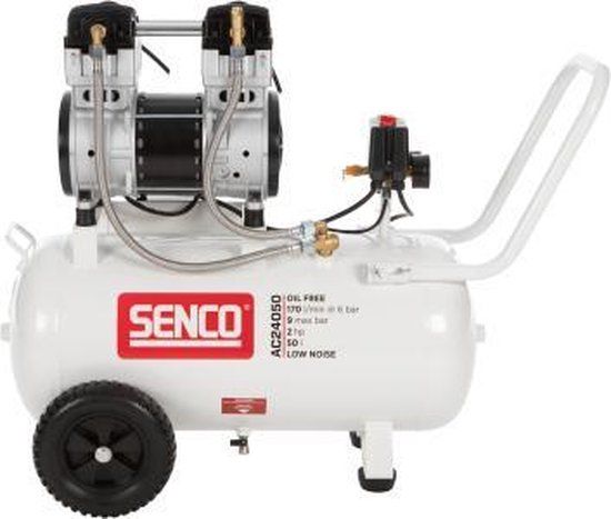 Senco AC24050 geluidsarme 9 bar compressor