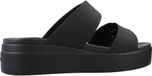 Crocs Brooklyn Serie - Lage Wig Sandaal - Zwart - Vrouwen - Maat 41/42