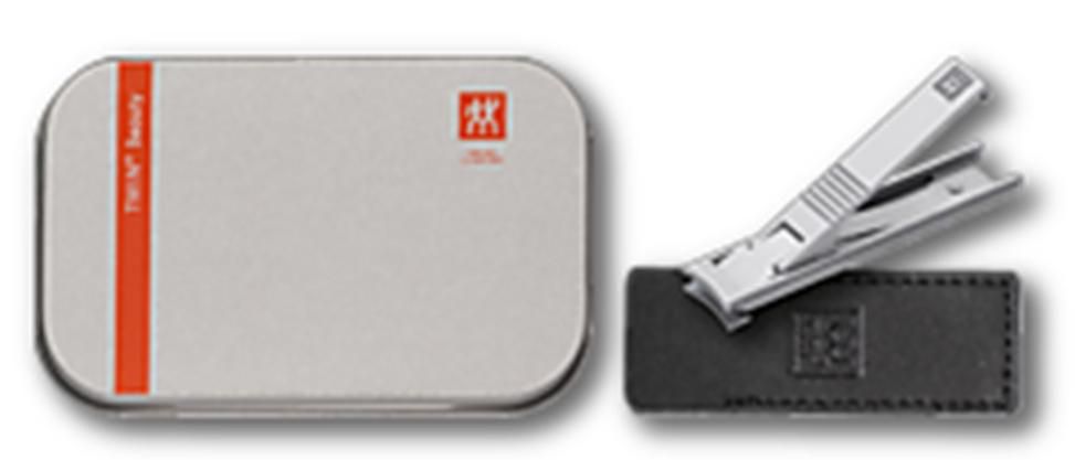 ZWILLING Twinox nagelknipper - RVS - Met opbergdoosje - Zilvergrijs