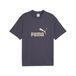 PUMA Functioneel shirt 'Essentials Elevated No.1 ' beige / antraciet
