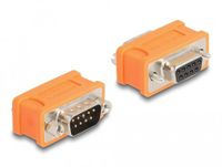 Delock 66741 Adapter D-sub stekker 9-polig - D-sub bus 9-polig 1 stuk(s)