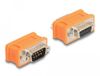 Delock 66741 Adapter D-sub stekker 9-polig - D-sub bus 9-polig 1 stuk(s)
