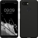 kwmobile telefoonhoesje geschikt voor Google Pixel 3 - Back cover in zwart