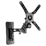 LCD-houder voor beeldschermen van 25,4 cm tot 81,3 cm (10 tot 32 inch), eenvoudige kantel- en draaiverstelling, robuuste stalen constructie, ruimtebesparend