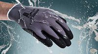 Portwest AP62 Dermiflex Aqua Handschoen, Normaal, Grootte L, Grijs/Zwart