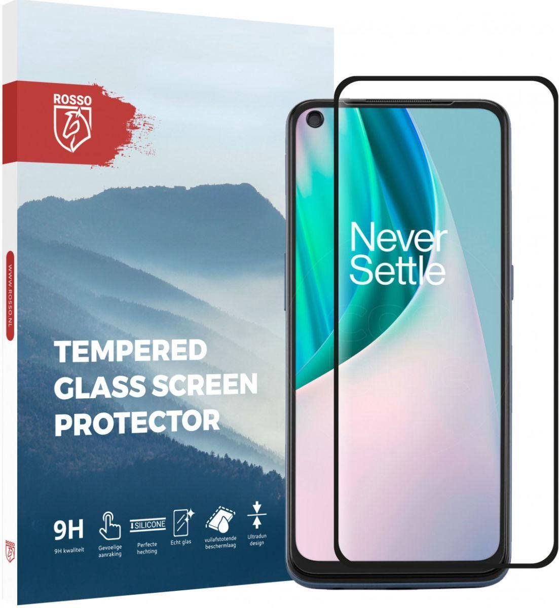 Rosso OnePlus Nord 2(T) 5G Screen Protector - Tempered Glass - 9H