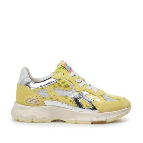 Floris van Bommel Daysi 05.00 leren sneakers geel