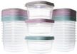 Boîte de conservation - Capacité 300 ml - Set de 24 pièces