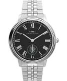 Timex Waterbury Metropolitan TW2Y23300 Horloge - Staal - Zilverkleurig - Ø 39 mm