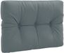 vidaXL - Palletrugkussen - VIANEN - 100% Polyester - Blauw - 70 x 40 x 12 cm