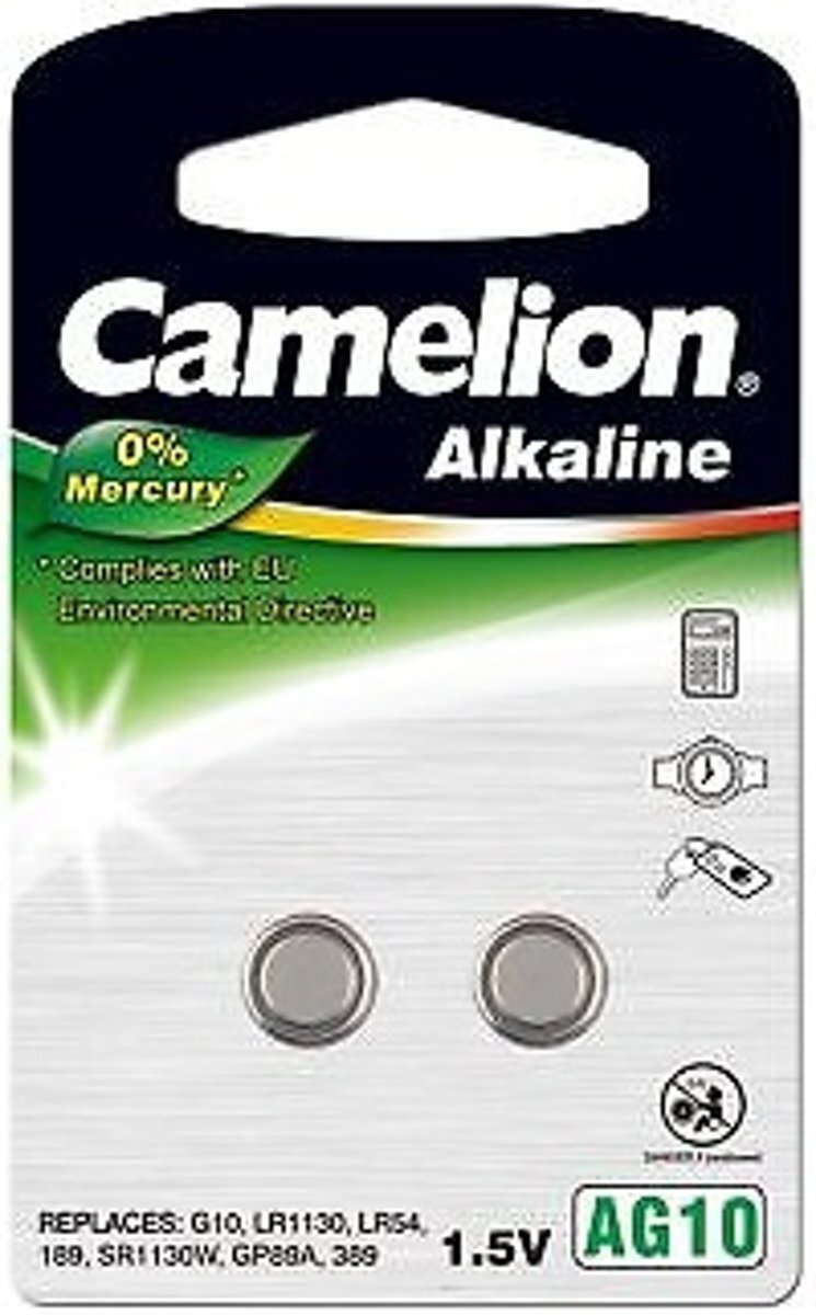 Camelion Batterie Alkaline AG10 2 St.