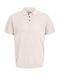 JACK&JONES JJJESS KNIT POLO SS Heren Polo M Katoen/Polyester Offwhite