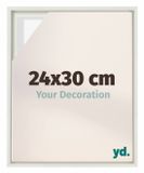 yd, Baklijst 24x30 cm Wit Mat - Lijst voor Canvasdoek - MDF Lyon