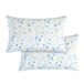 Elegant Comfort Set van 2 ultrazachte kussenslopen in hotelkwaliteit 1500 microvezel, zacht en glad met envelopsluiting, standaard/queensize, laurierblauw