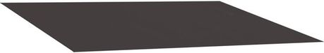 vidaXL Tissu de remplacement pour parasol anthracite 350 x 250 cm