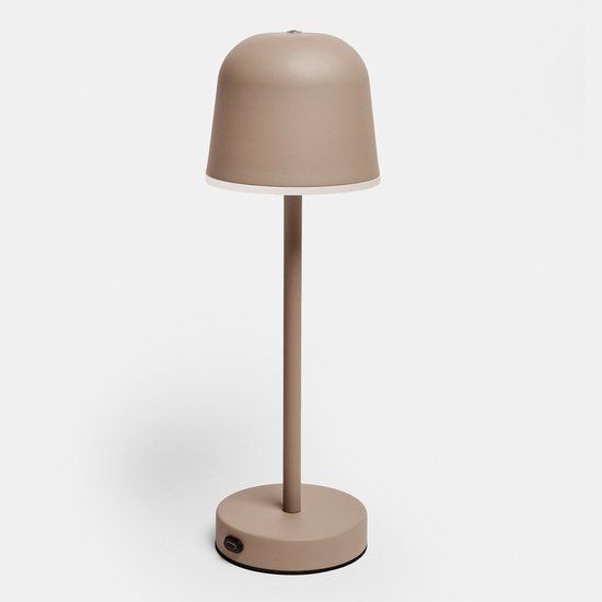 Loberon Oplaadbare tafellamp Ulianne beige