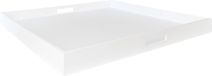 XLBoom ZEN Vierkant dienblad Extra Large - Wit - 70x70x6 cm
